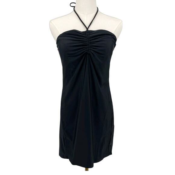 NWT Andie Swim The Waikiki Dress Swim Cover Up Black Size Medium - Picture 2 of 4